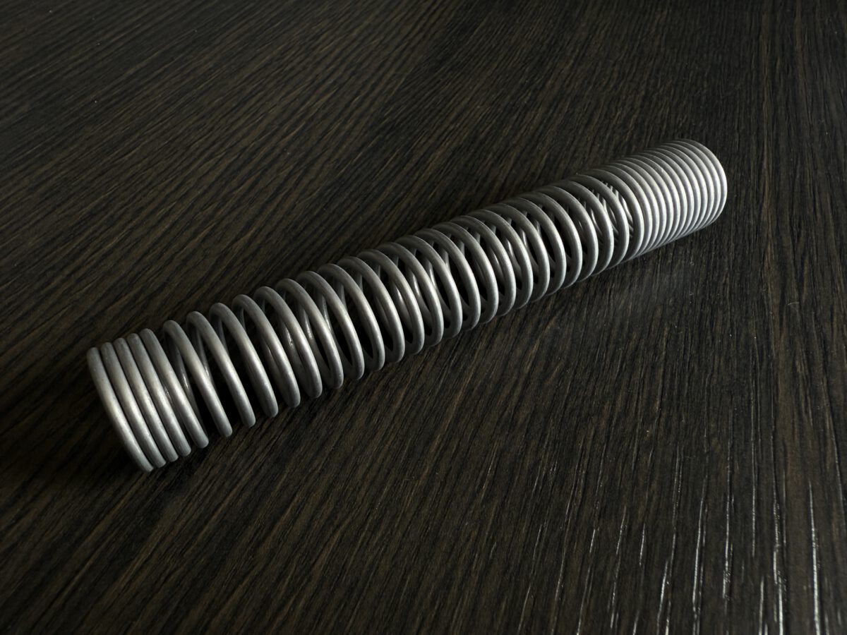 Knickschutzfeder aus Edelstahl