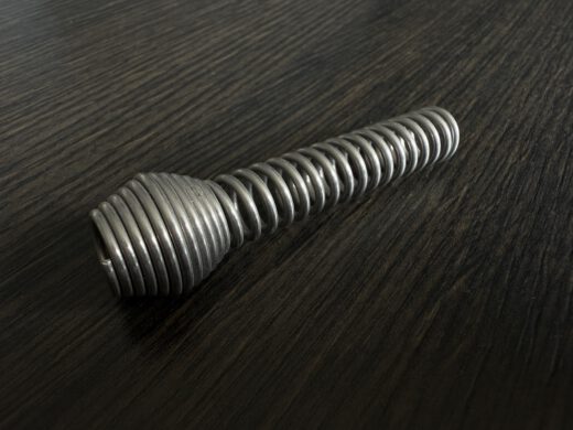 Knickschutzfeder aus Edelstahl