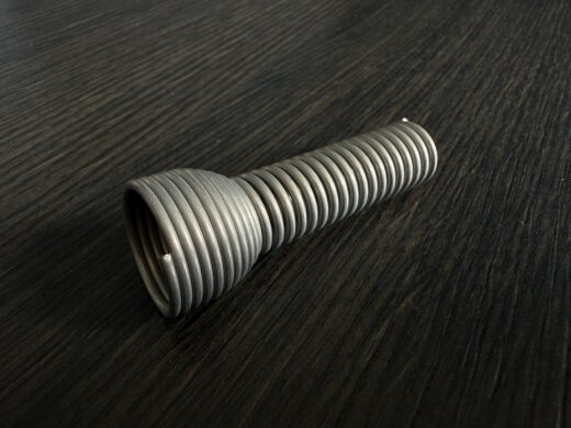 Knickschutzfeder aus Edelstahl